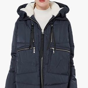 NWT Orolay Navy Women’s Down Jacket